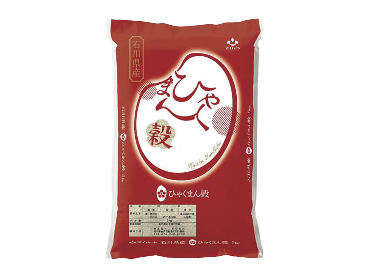 石川県新品種米　ひゃくまん穀【6kg（2kg x 3袋）】